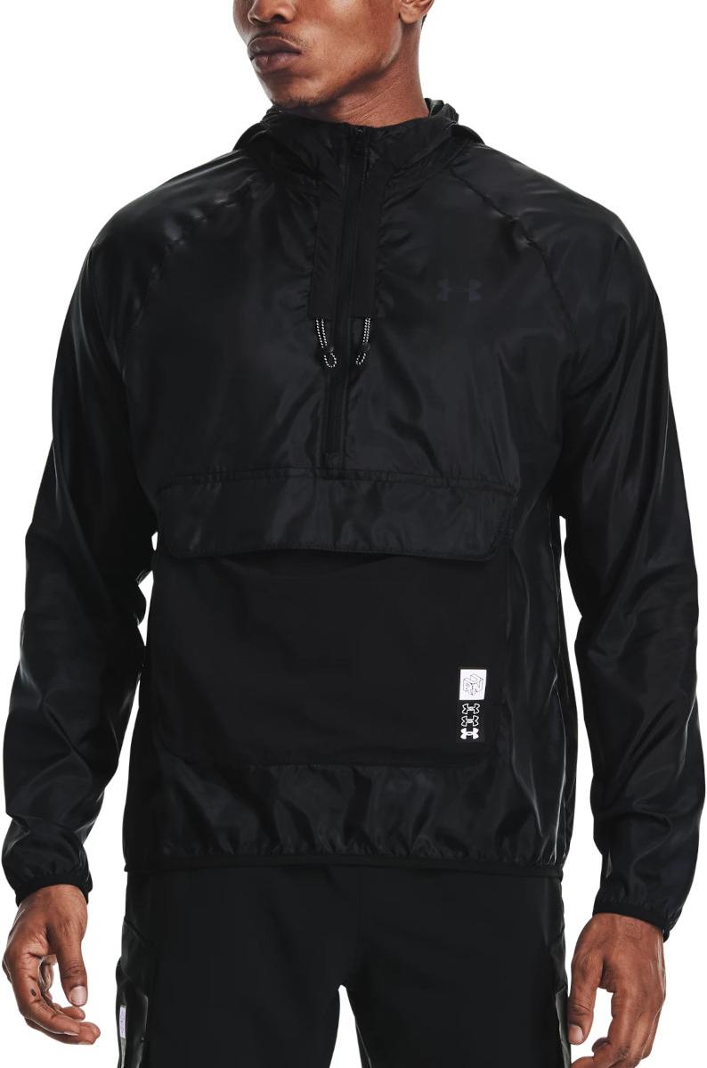 Hooded jacket Under Armour UA Run Anywhere Anorak-BLK