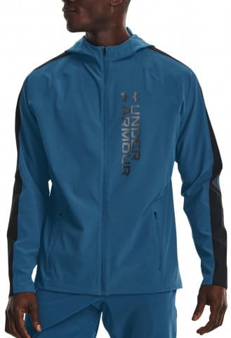 Chaqueta con capucha Under Armour UA OUTRUN STORM JACKET-BLU 11teamsports.es