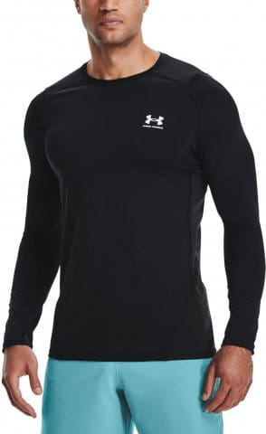 UA HG Armour Fitted LS-BLK