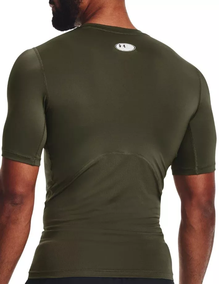 T-Shirt Under UA HG Armour Comp SS-GRN