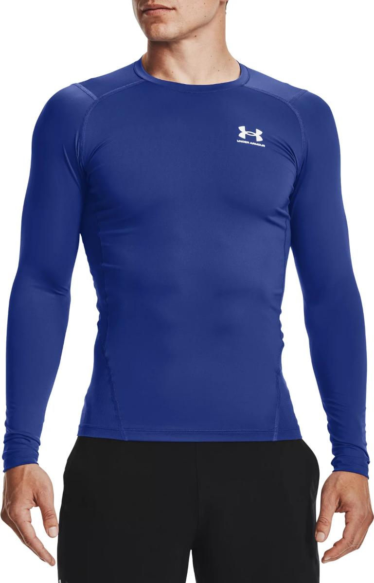 Magliette a maniche lunghe Under UA HG Armour Comp LS-BLU