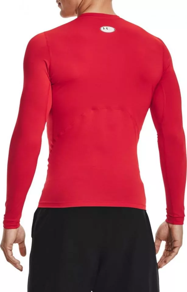Tee-shirt à manches longues Under UA HG Armour Comp LS-RED