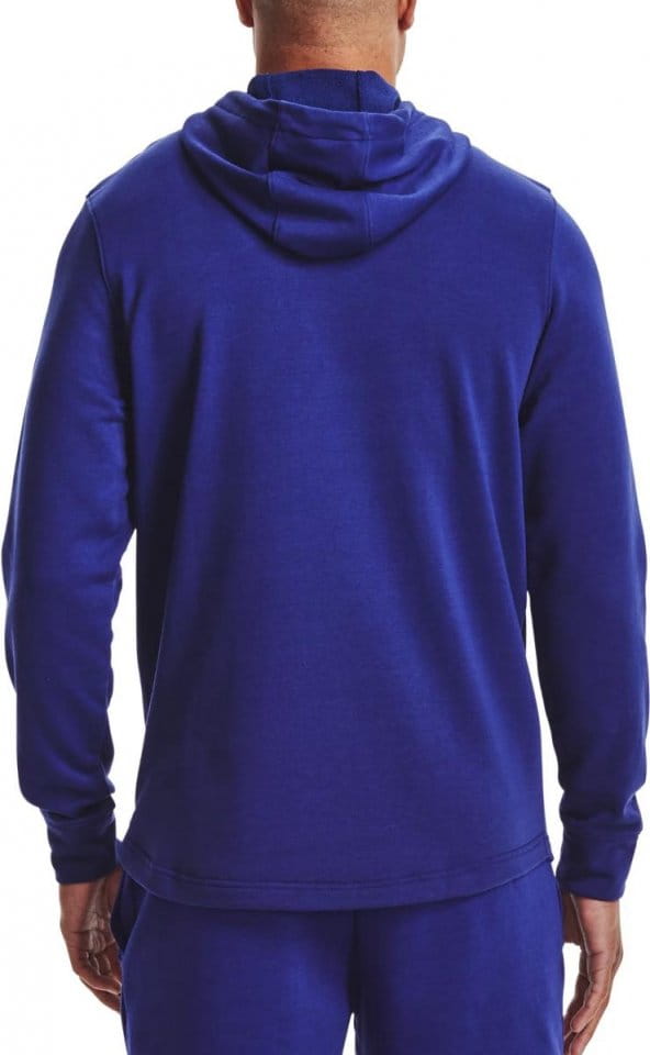 Under Armour UA RIVAL TERRY BIG LOGO HD-BLU Kapucnis melegítő felsők