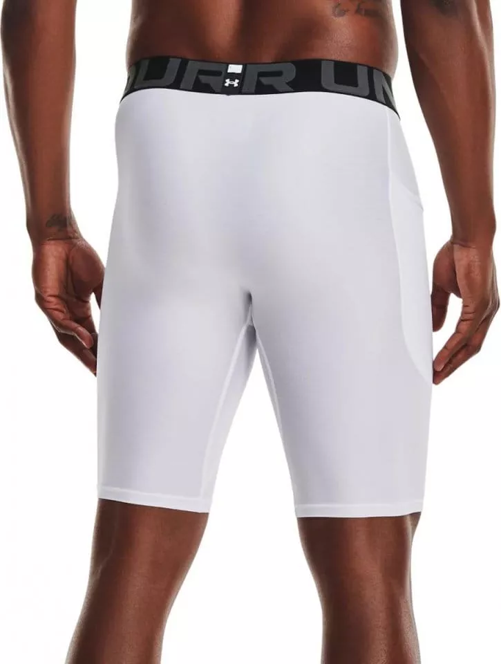 Compression shorts Under UA HG Armour Lng Shorts-WHT