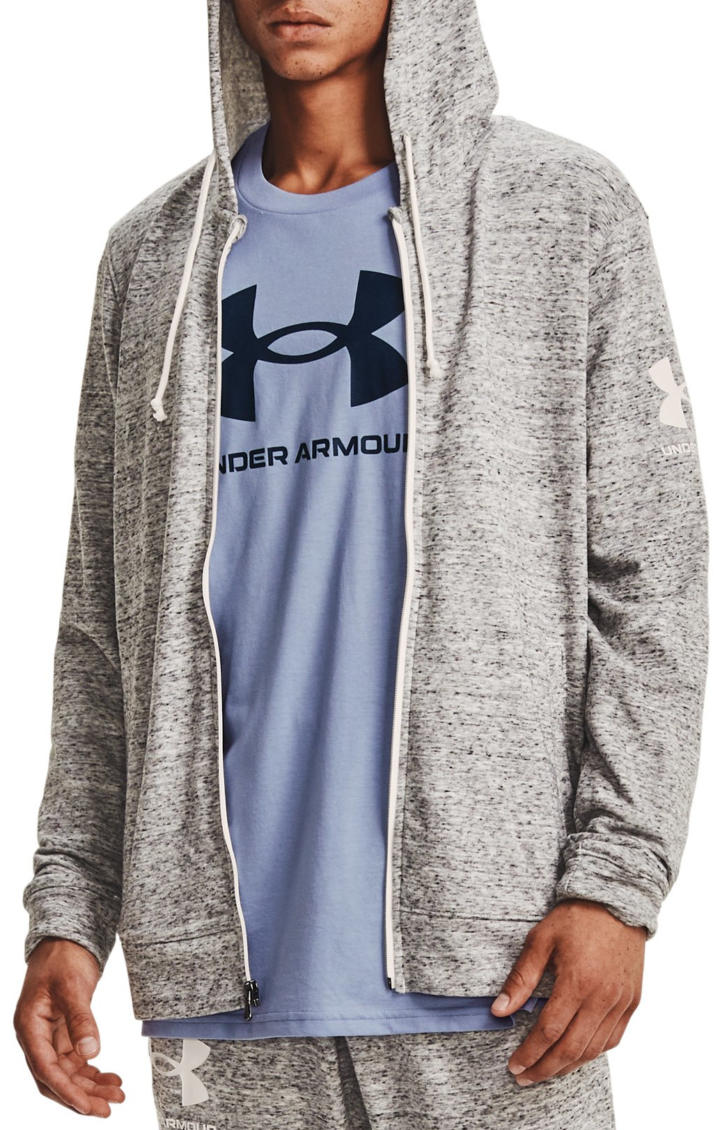 Hoodie Under Armour UA RIVAL TERRY FZ HD