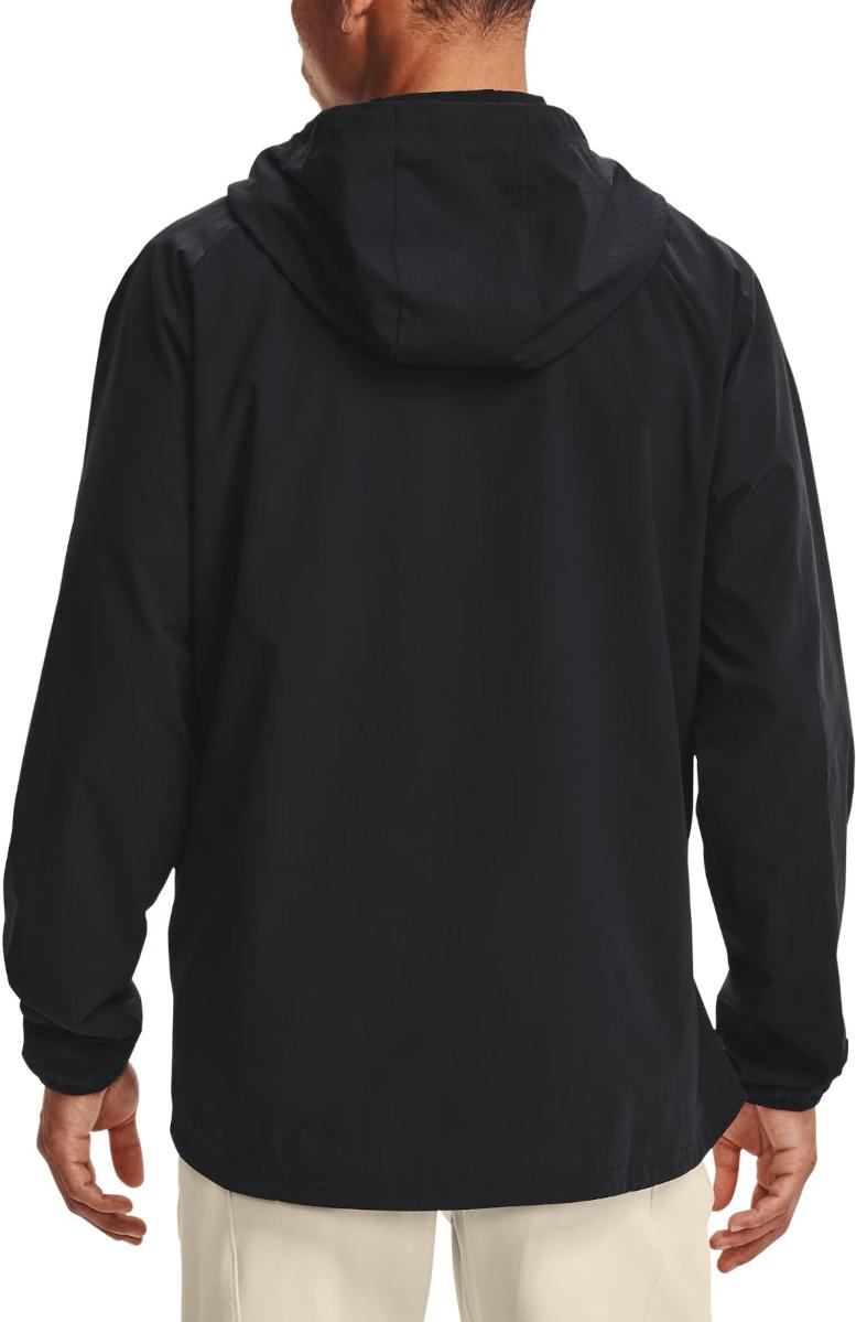 Hooded jacket Under Armour UA WOVEN WINDBREAKER-BLK Hooded jacket Under Armour UA WOVEN WINDBREAKER-BLK