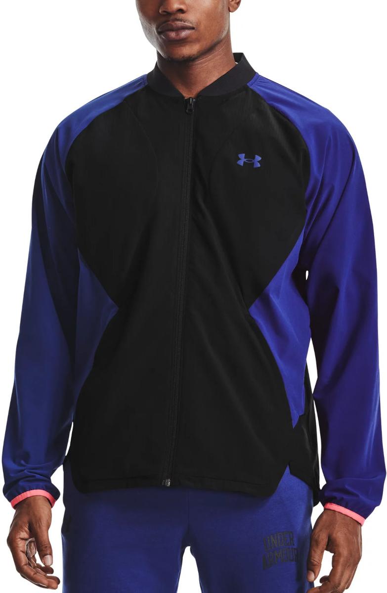 Jacket Under Armour UA STRETCH WOVEN BOMBER-BLK