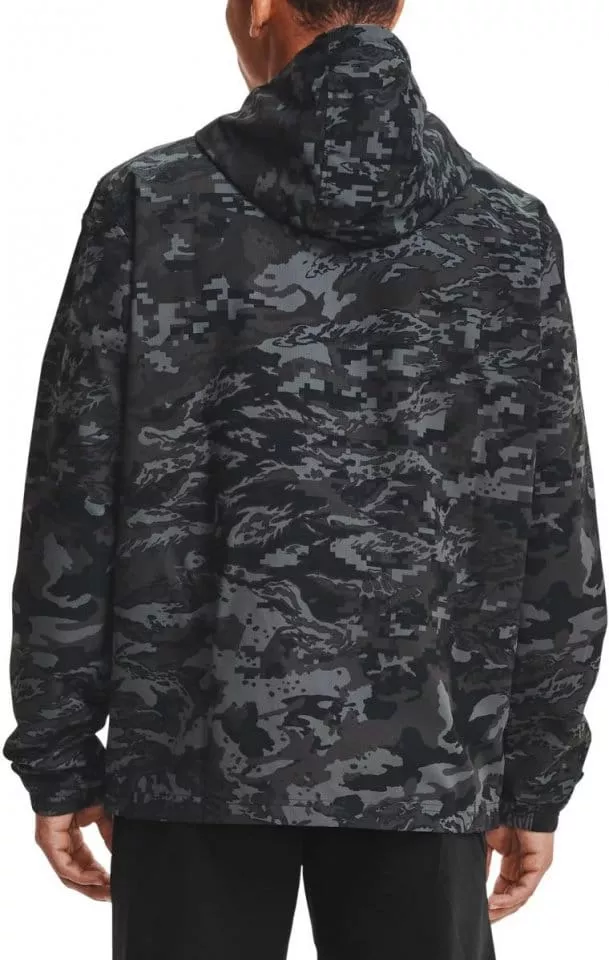 Bunda s kapucňou Under Armour UA SPORTSTYLE CAMO WNDBKR-BLK