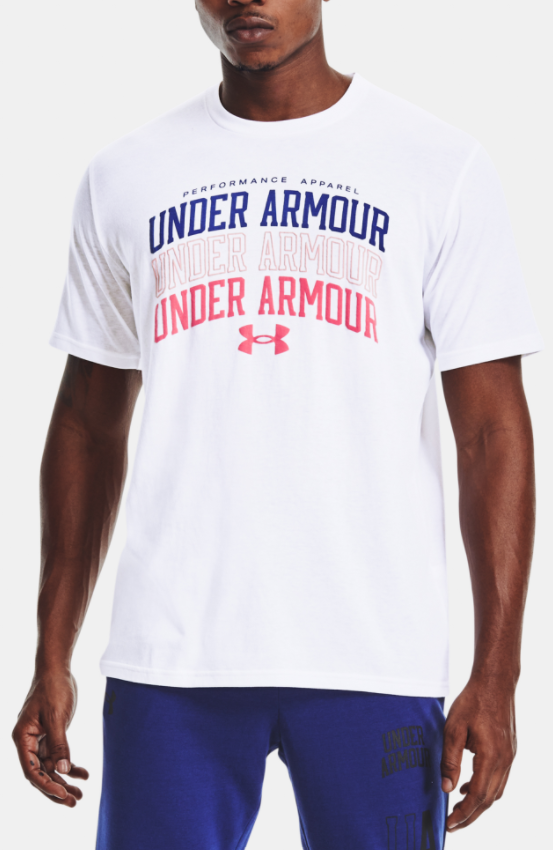 Pánské volnočasové tričko s krátkým rukávem Under Armour Multi Color Collegiate