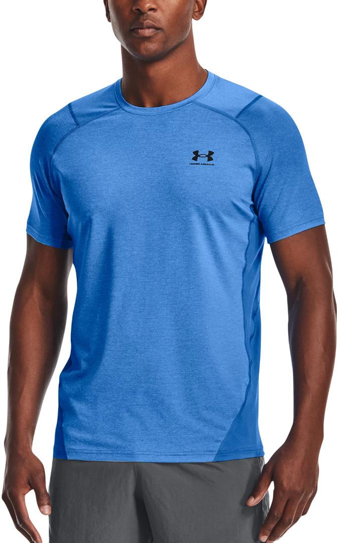 T-Shirt Under UA HG Armour Fitted SS-BLU