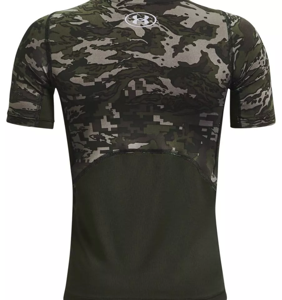 T-Shirt Under UA HG Armour PRTD SS-GRN