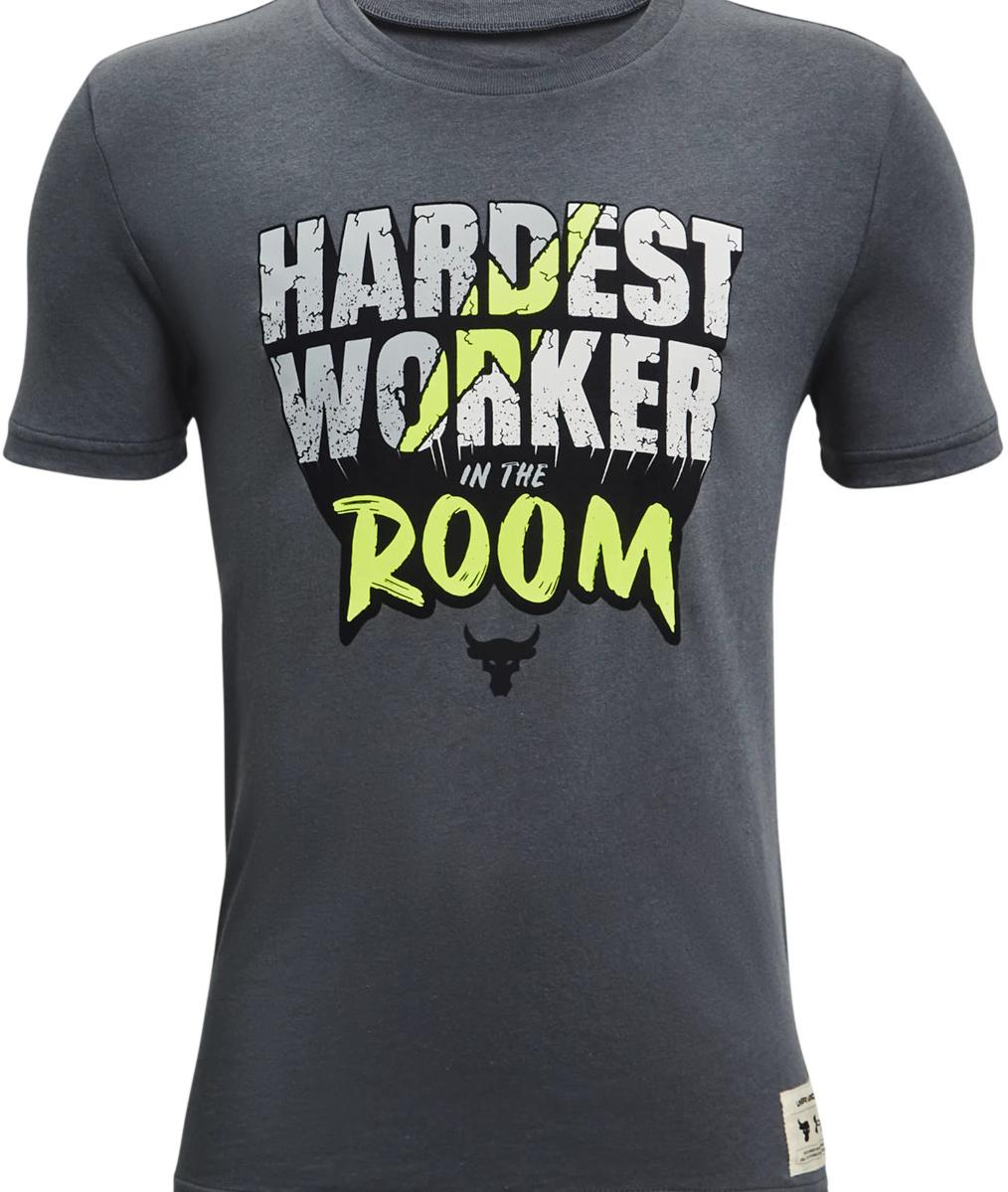 Tricou Under Armour UA Project Rock HWITR SS-GRY