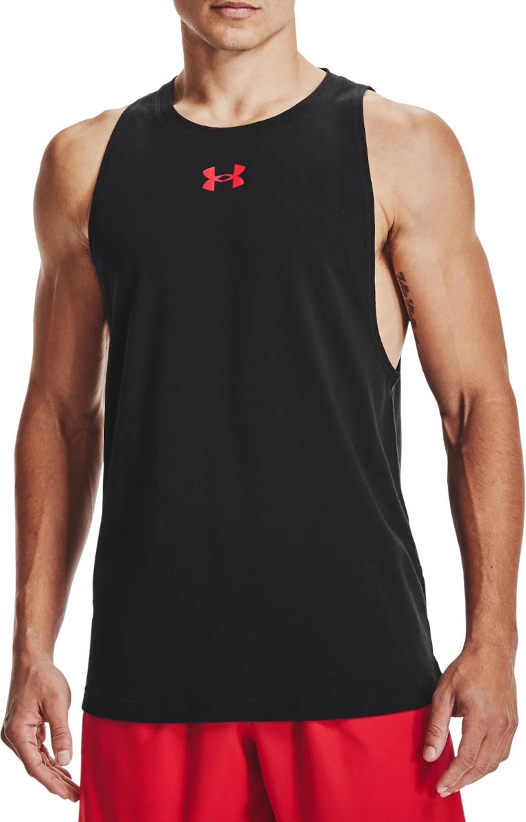 Αμάνικο Under Armour UA BASELINE COTTON TANK-BLK