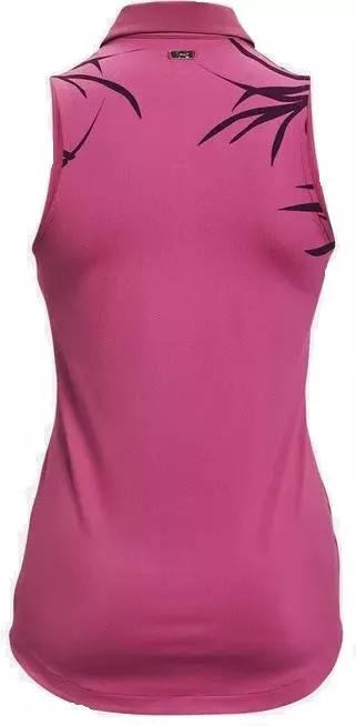 Tanktop Under Armour UA Iso-Chill Sleeveless Polo-PNK