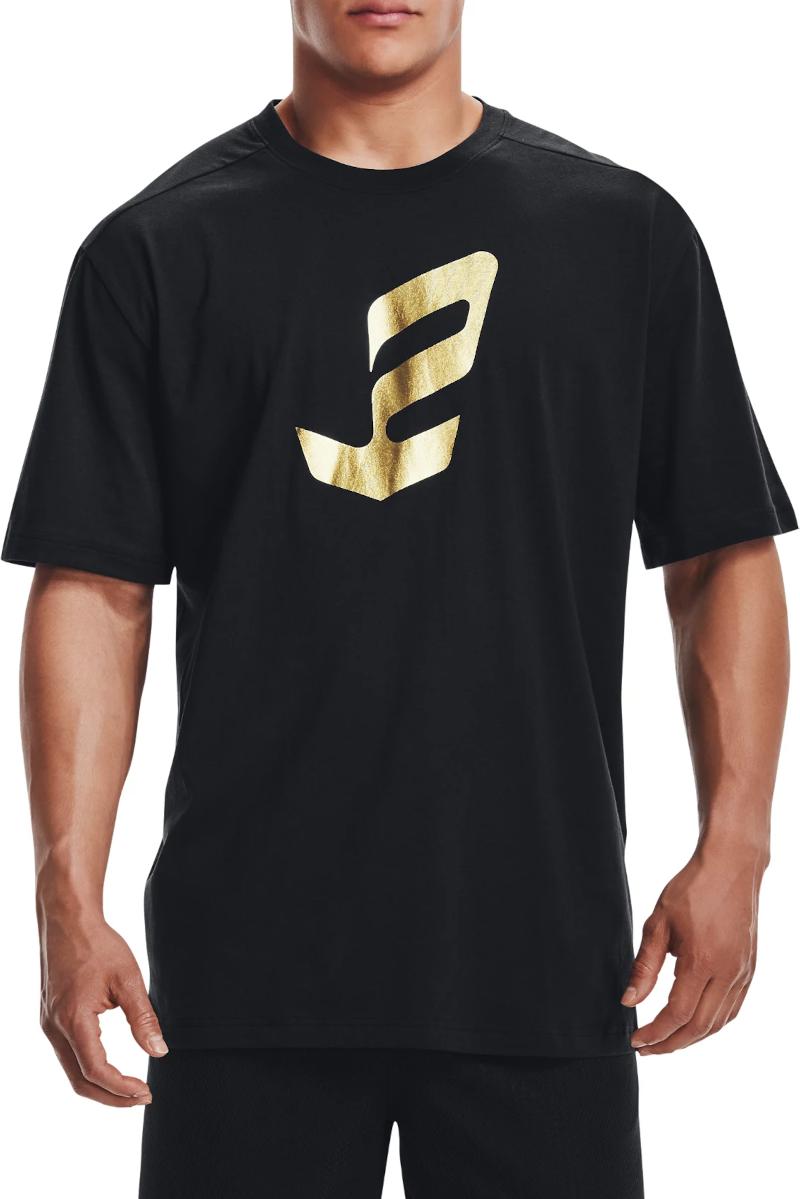 T-shirt Under Armour UA EMBIID GOLD MINE TEE-BLK