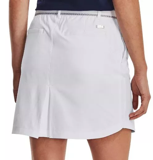 Rok Under Armour UA Links Woven Skort-WHT