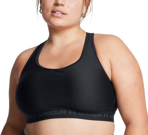 UA Crossback Mid Bra&-BLK