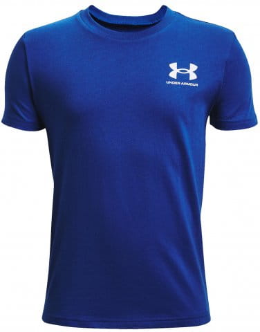 UA SPORTSTYLE LEFT CHEST SS-BLU