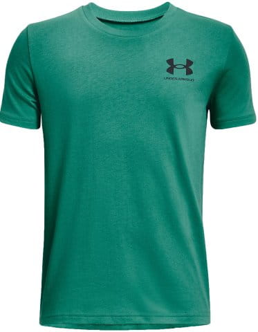 UA SPORTSTYLE LEFT CHEST SS-GRN
