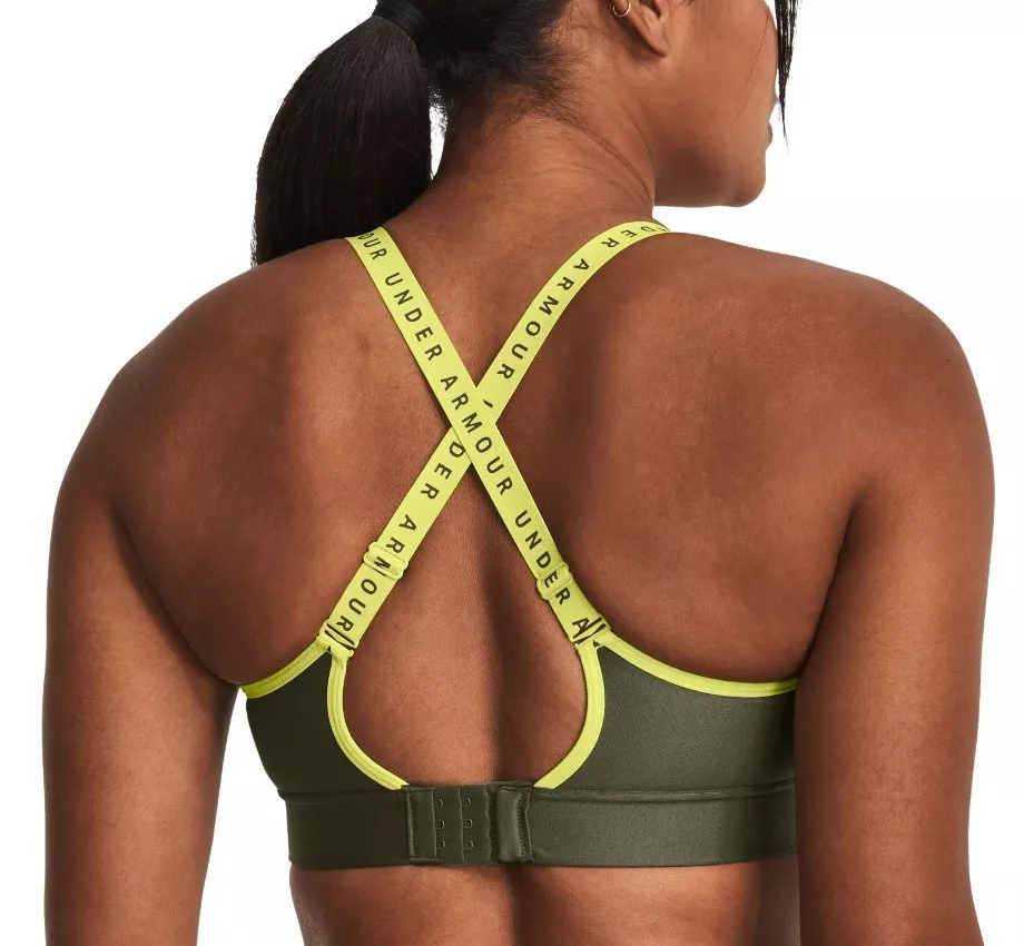 Bra Under Armour UA Infinity Mid Covered-GRN