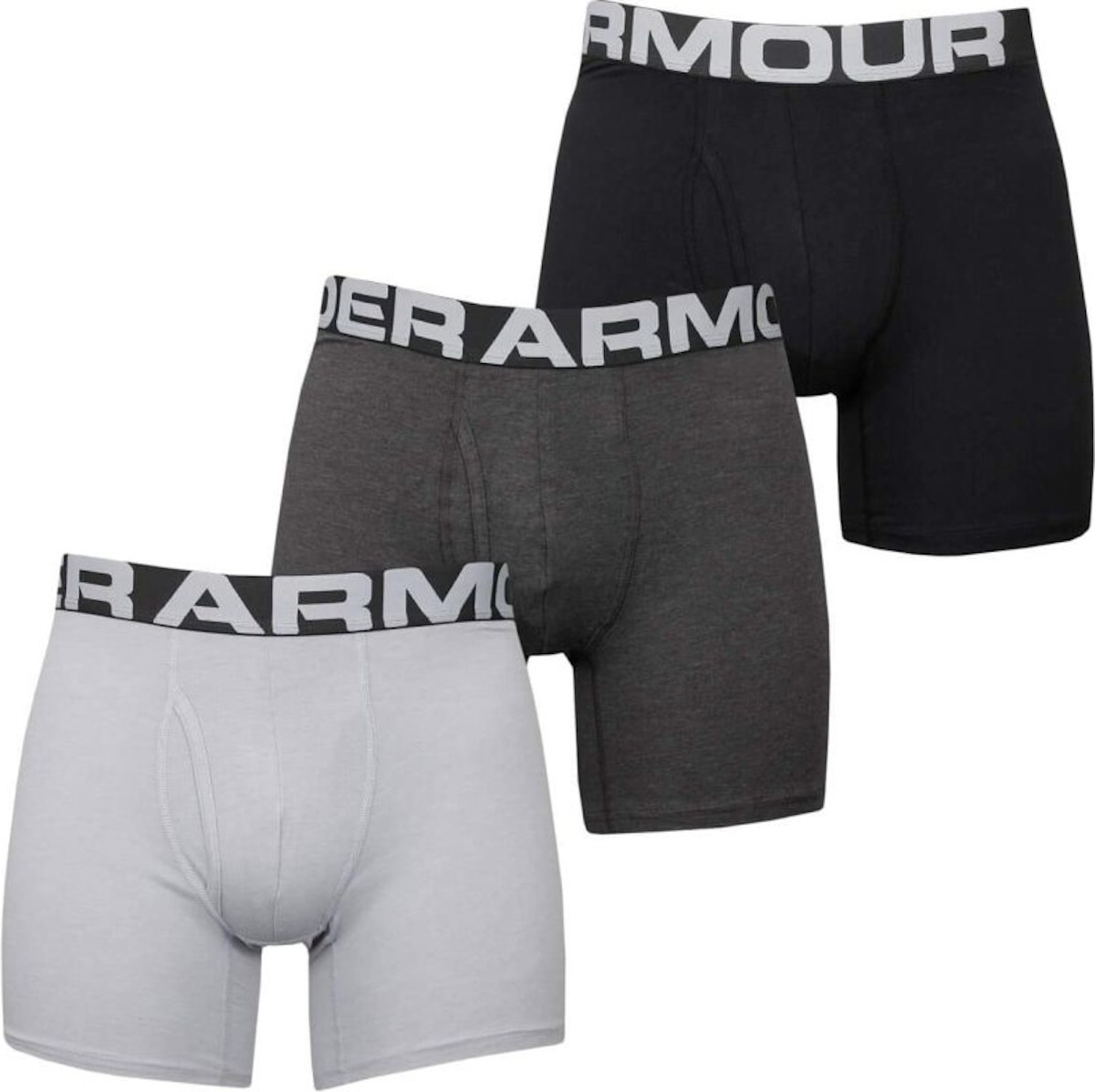 Bokserki Under Armour Charged Boxer 6in 3er Pack