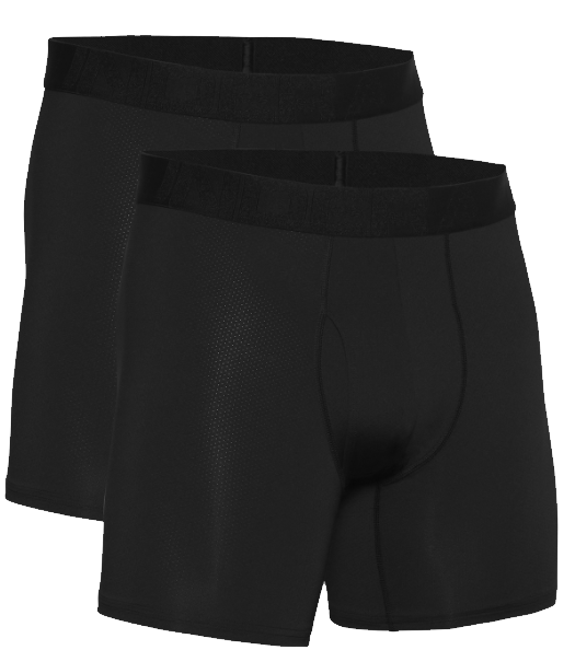 Under Armour Tech Mesh 6in 2 Pack Boxeralsók