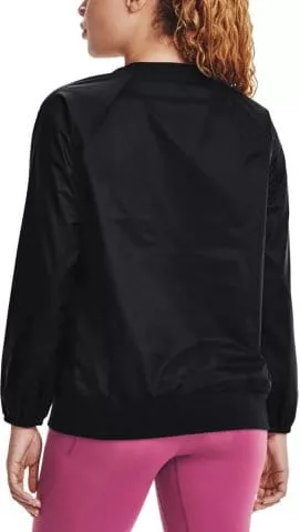 Under Armour UA Recover Woven Shine Crew-BLK Melegítő felsők