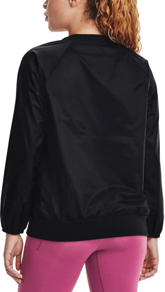 Under Armour UA Recover Woven Shine Crew-BLK Melegítő felsők