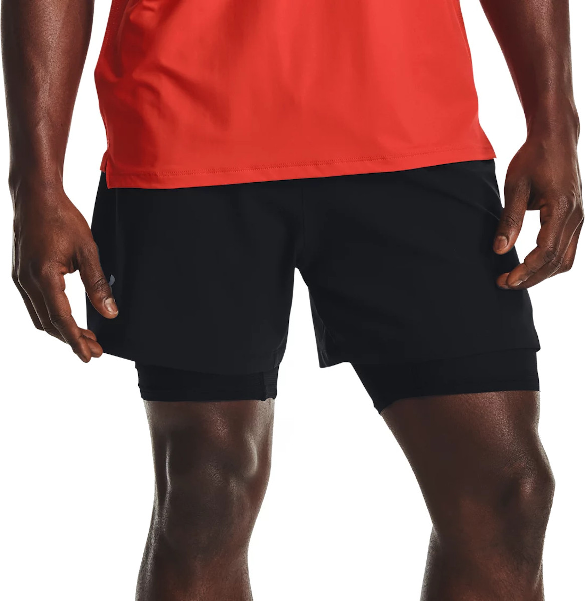 Pantalón corto 2 en 1 UA Iso-Chill Run para hombre