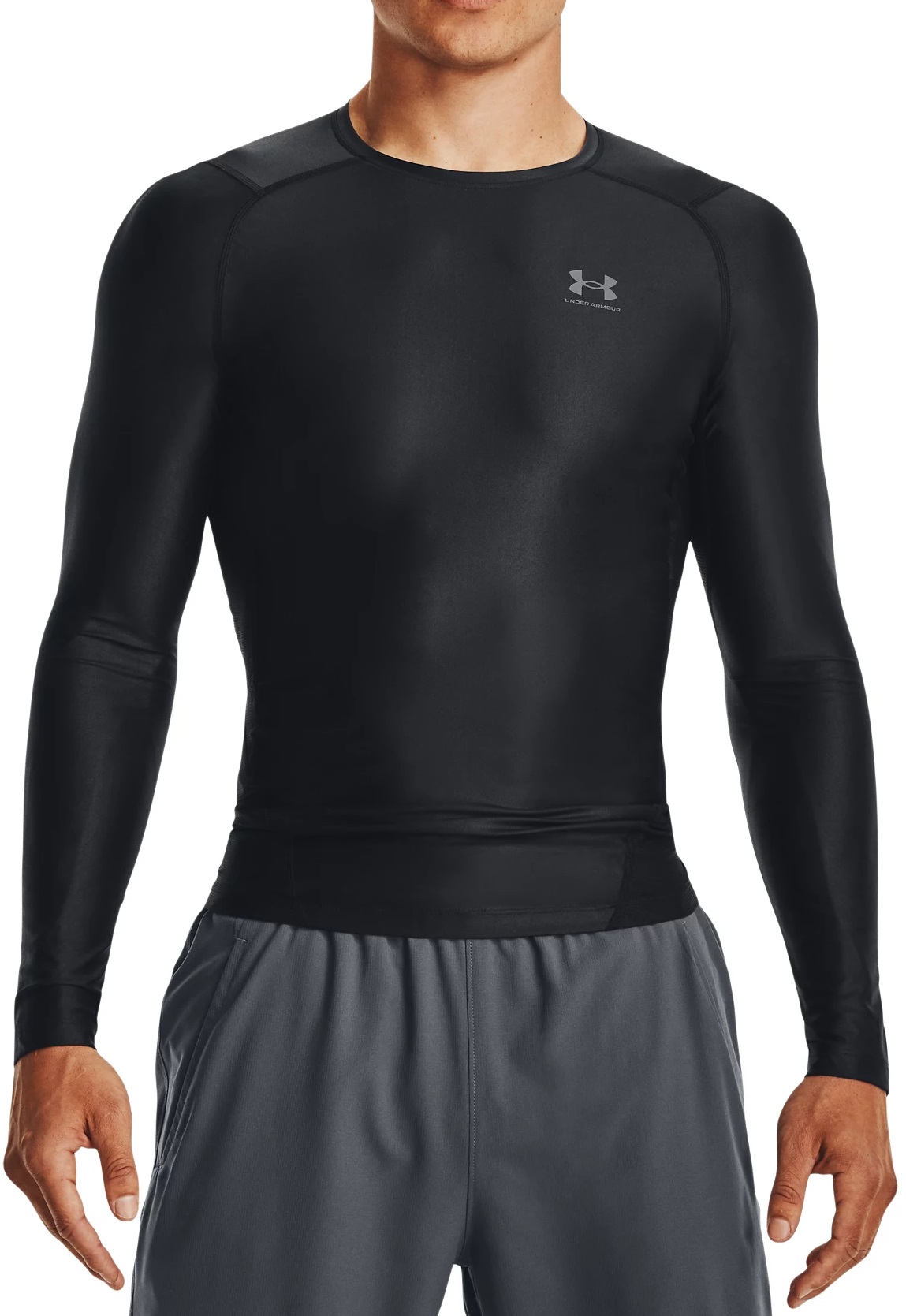 Long-sleeve T-shirt Under Armour UA HG IsoChill Comp LS-BLK