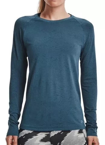 Tričko s dlhým rukávom Under Armour UA Seamless Run LS-BLU