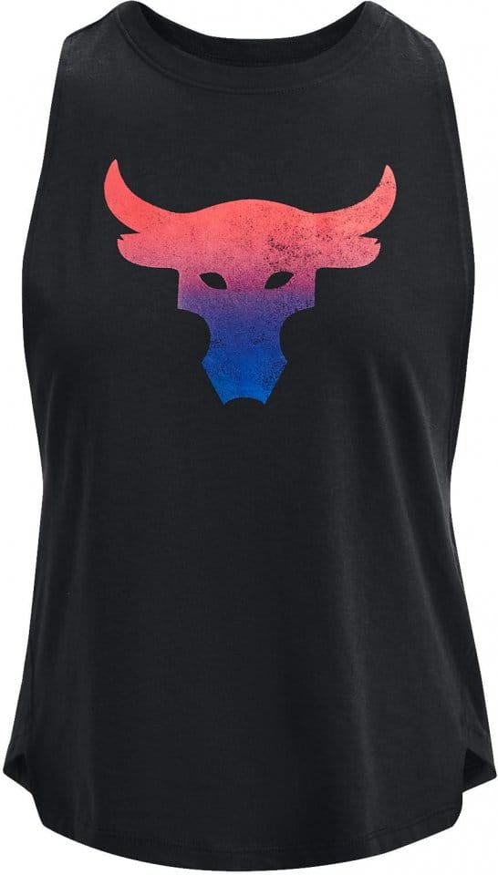 Tank top Under Armour UA Project Rock Bull TankBLK