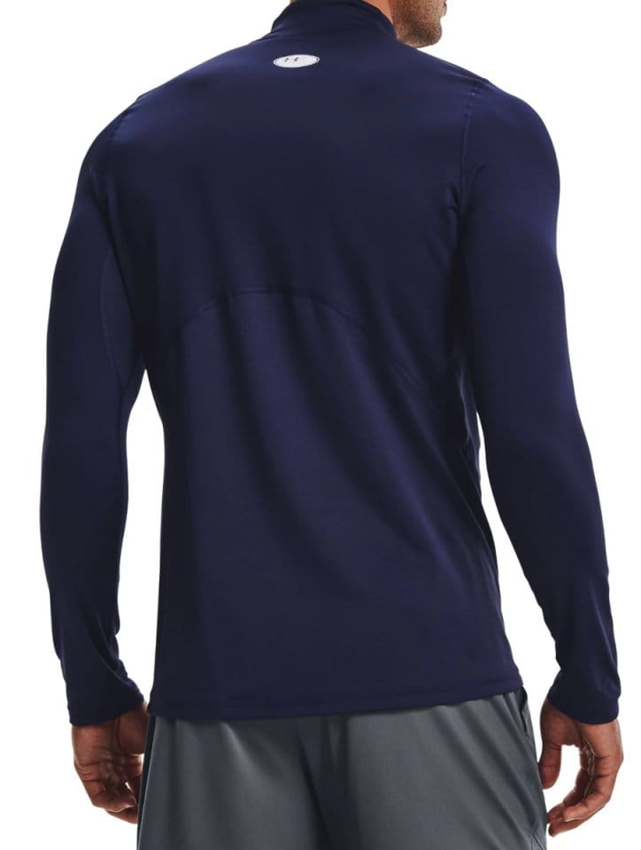 Long-sleeve T-shirt Under UA CG Armour Fitted Mock-NVY