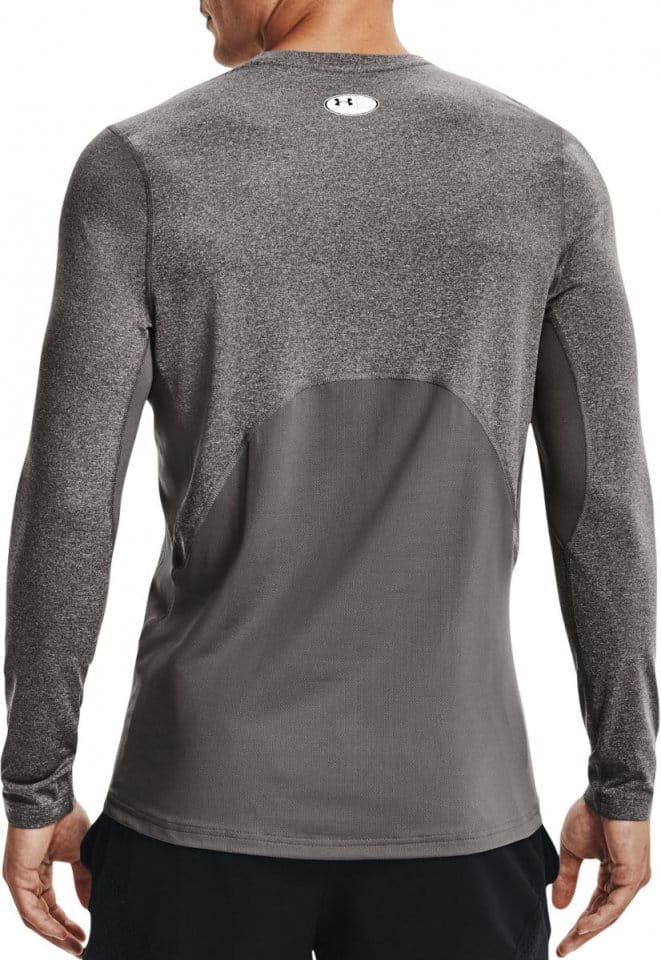 Long-sleeve T-shirt Under UA CG Armour Fitted Crew-GRY