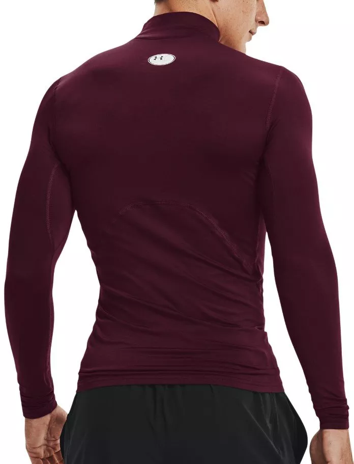 Long-sleeve T-shirt Under UA CG Armour Comp Mock-RED