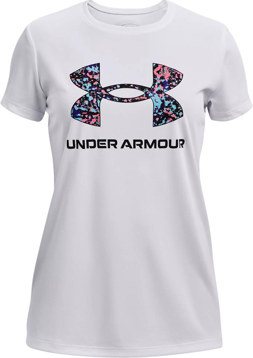 T-Shirt Under Armour Tech BL Solid Body SS-WHT