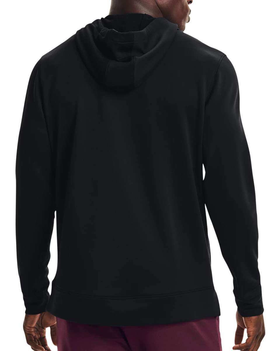 under armour coldgear zip up moletom com capuz