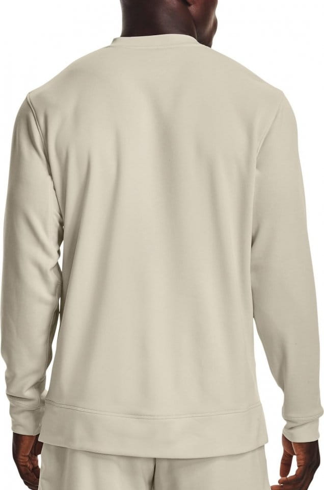 Mikina Under UA ARMOUR TERRY CREW-BRN