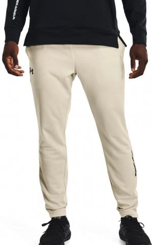 UA ARMOUR TERRY PANT-BRN