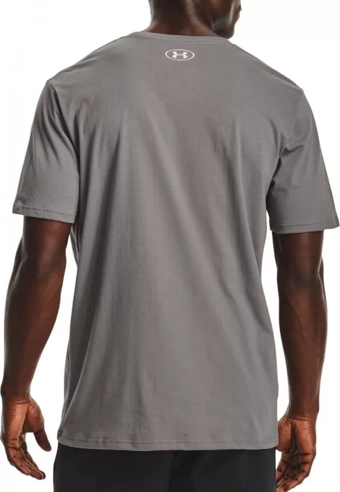 T-shirt Under Armour UA VERTICAL SIGNATURE SS-GRY
