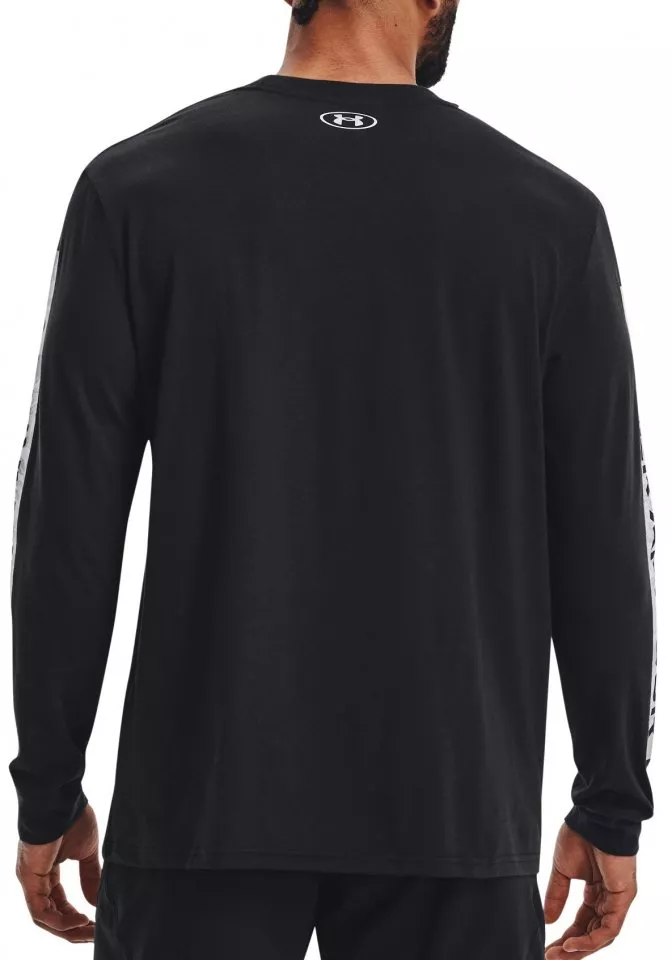 Langarm-T-Shirt Under Armour UA CAMO BOXED SPORTSTYLE LS-BLK