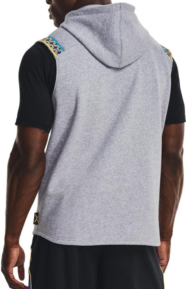 Суитшърт с качулка Under Armour CURRY FLEECE SLVLS HOODY