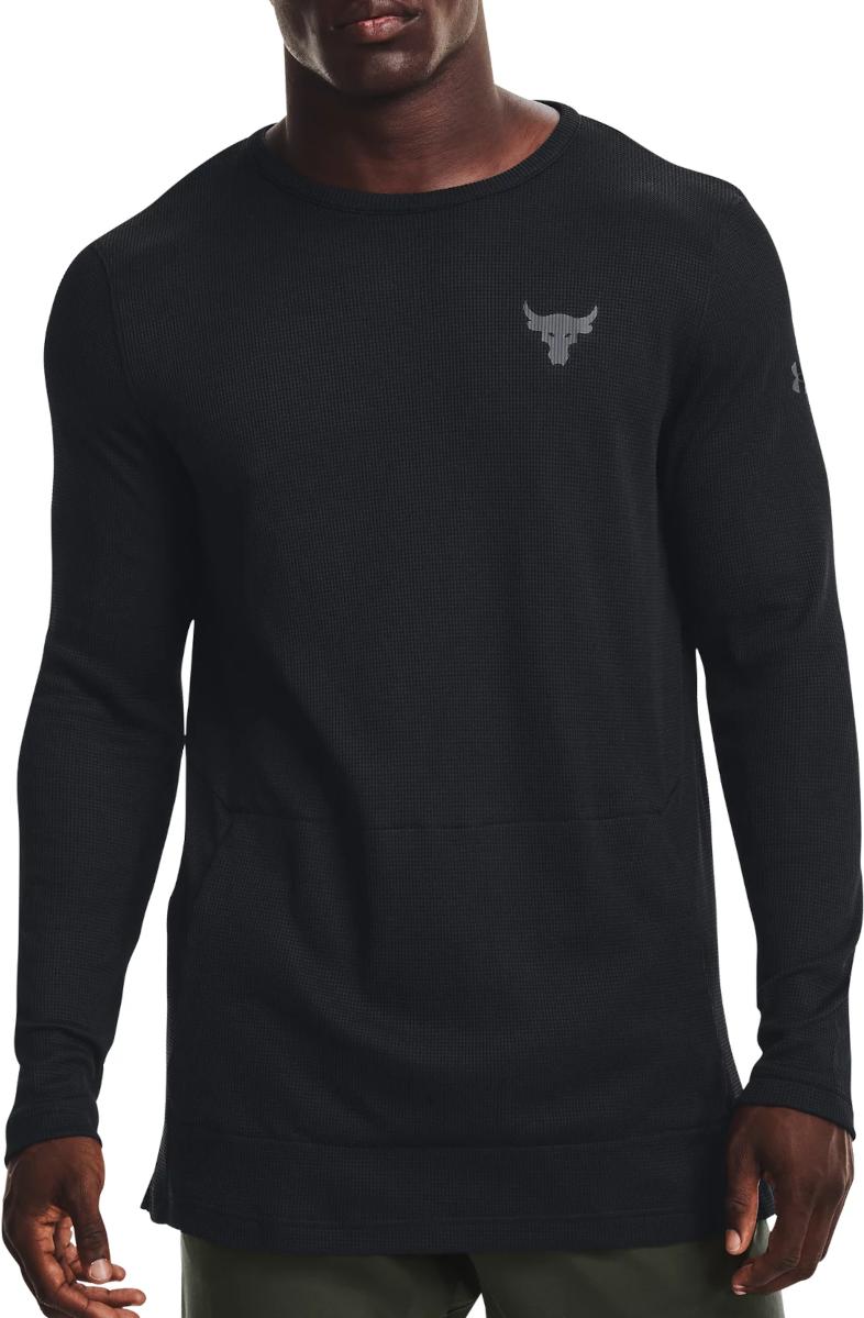 Sudadera Under Armour UA Pjt Rock Authentic Crew-BLK - Top4Fitness.es