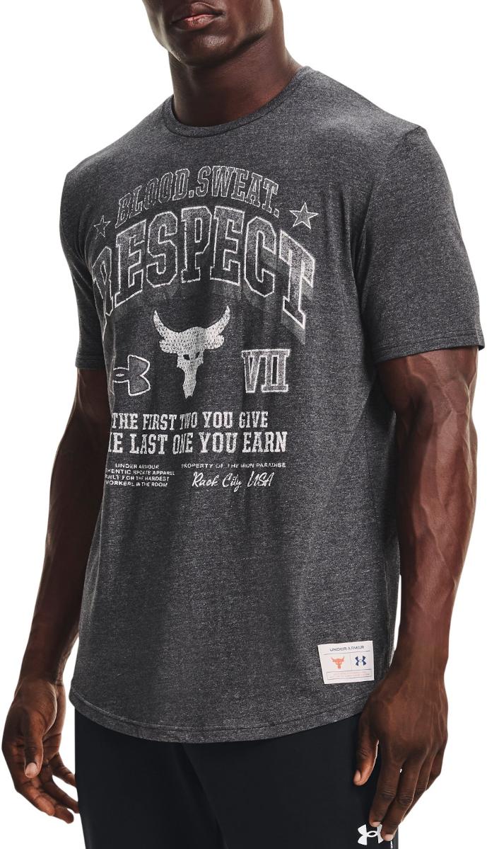 Camiseta Under Armour UA Project Rock BSR SS-BLK