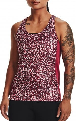 UA Fly By Printed Tank-PNK