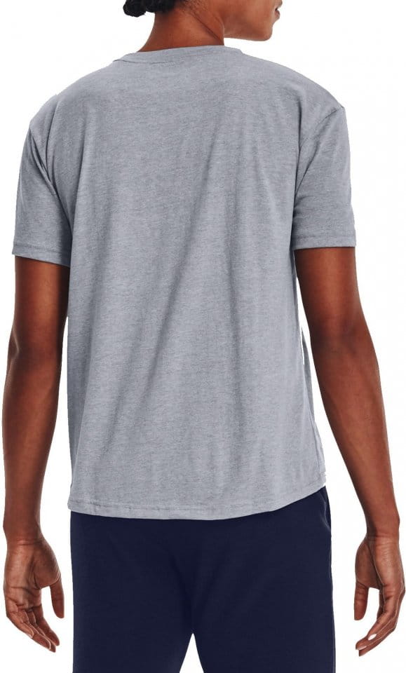 T-shirt Under Armour Live Woven Pocket Tee-GRY