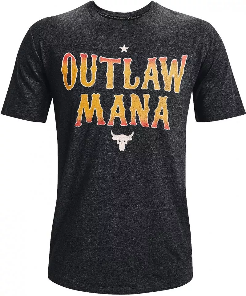 Pánské tričko s krátkým rukávem Under Armour Project Rock Outlaw