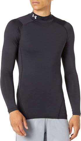 Mens compression long sleeve shirt Under Armour HG ARMOUR NOVELTY LS black