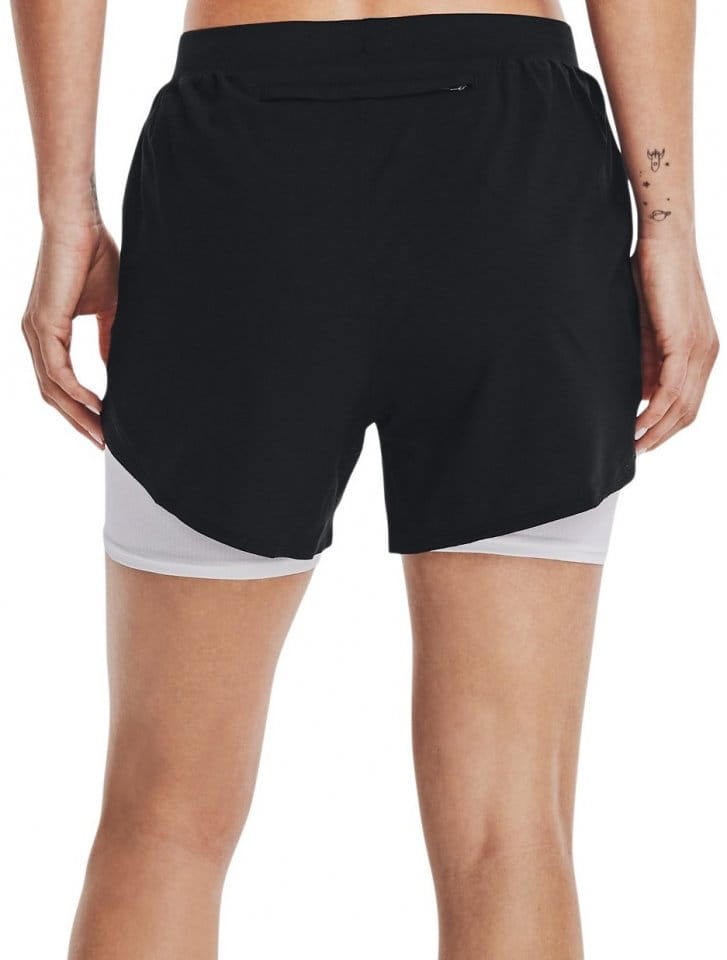 Calções Under Armour UA Fly By Elite 2-in-1 Short-BLK