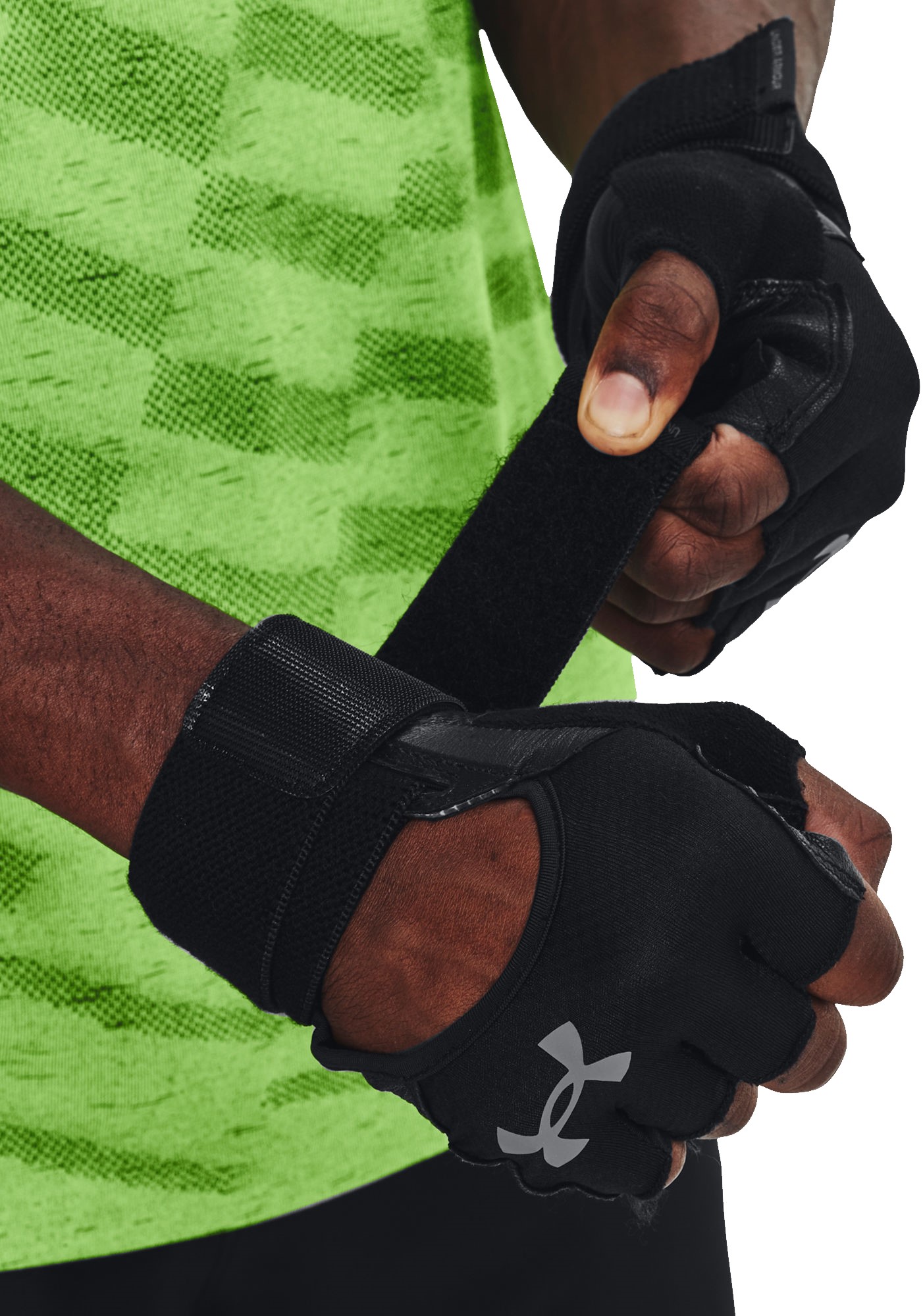 Under Armour M's Weightlifting Gloves-BLK Kesztyűk